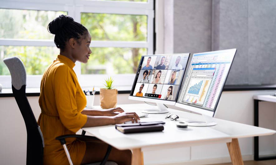 Remote work online